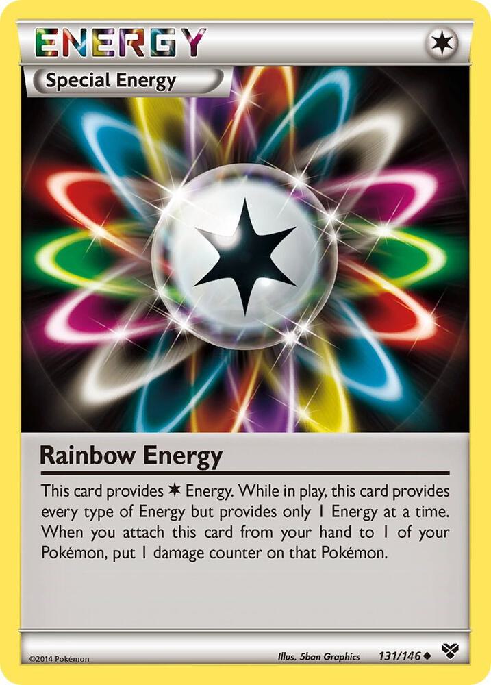 [Reverse Holo] XY 131/146 Rainbow Energy U