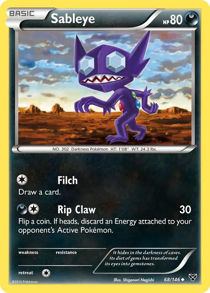XY 68/146 Sableye U
