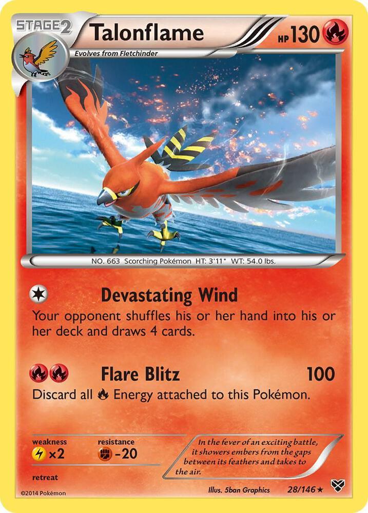 XY 28/146 Talonflame RH