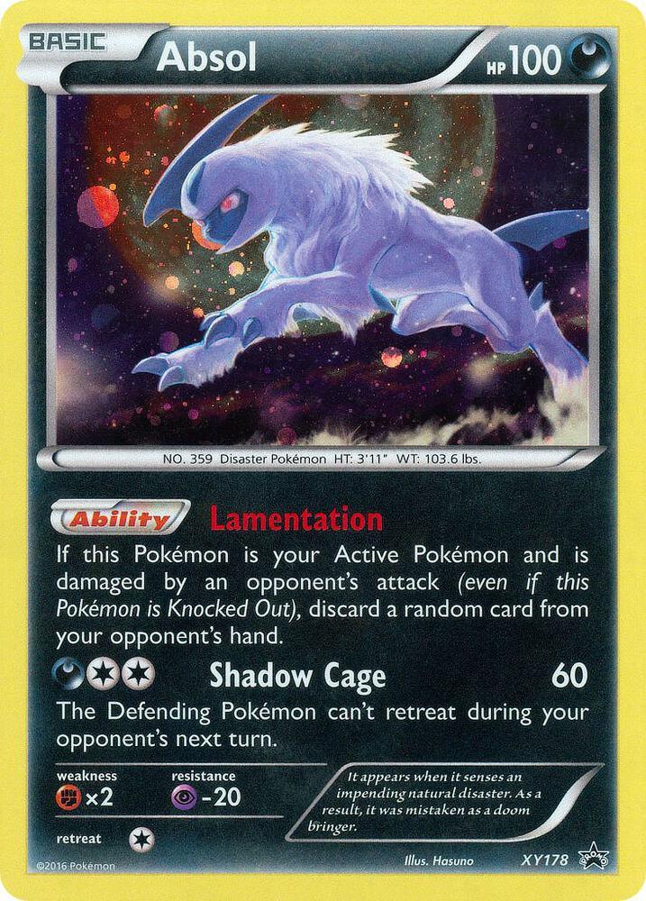 XY-P XY178 Absol - XY178