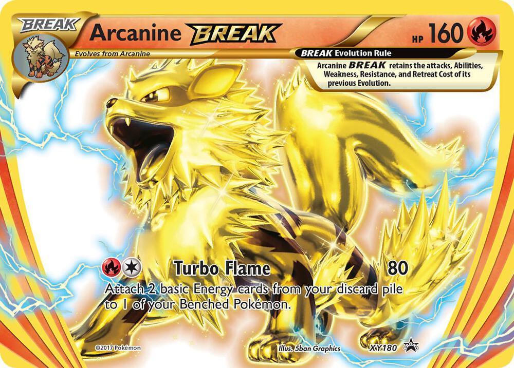 XY-P XY180 Arcanine BREAK - XY180