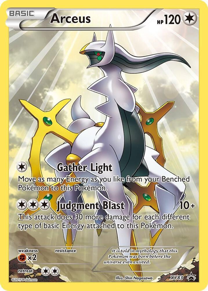 XY-P XY83 Arceus - XY83