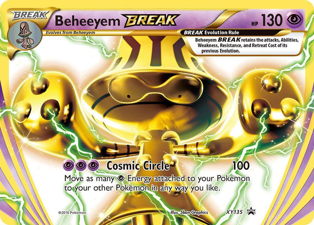 XY-P XY135 Beheeyem BREAK - XY136