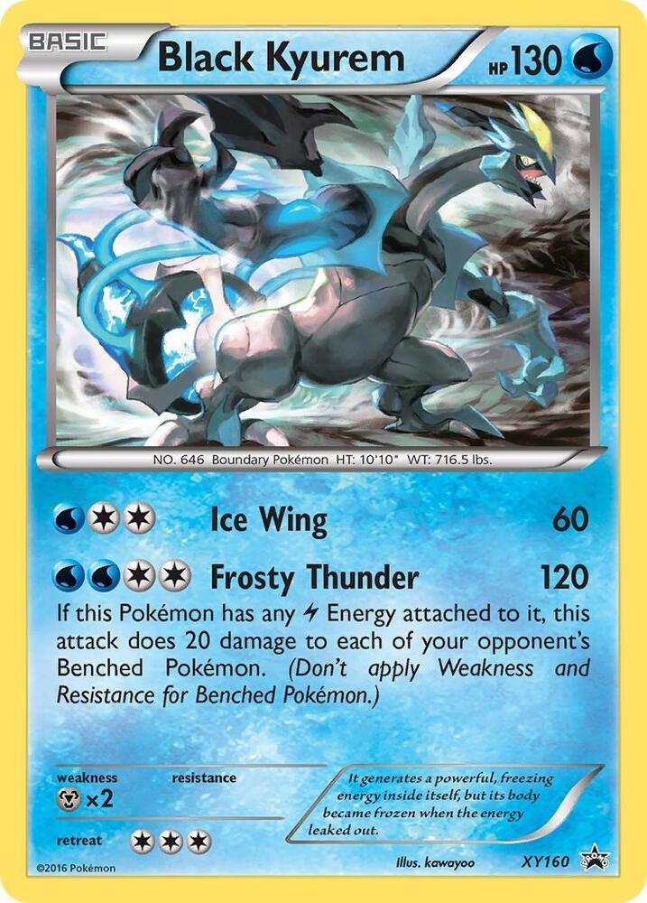 XY-P XY160 Black Kyurem - XY161