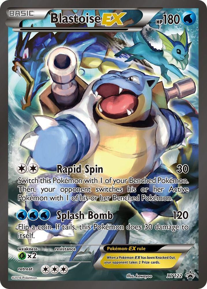 XY-P XY122 Blastoise EX - XY123