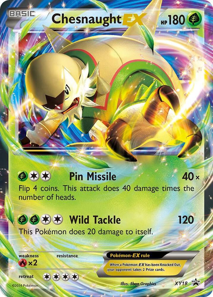 XY-P XY18 Chesnaught EX - XY18