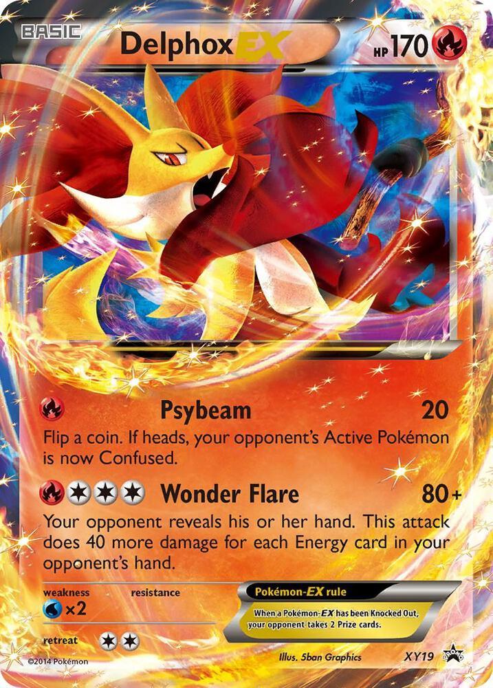 XY-P XY19 Delphox EX - XY19