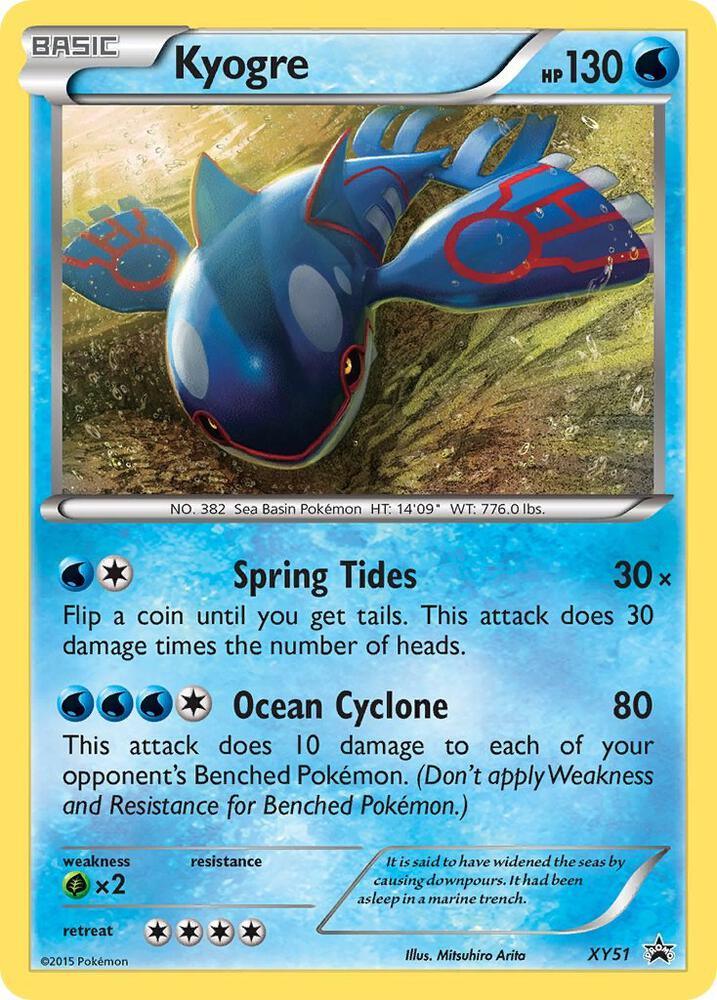 XY-P XY51 Kyogre - XY51