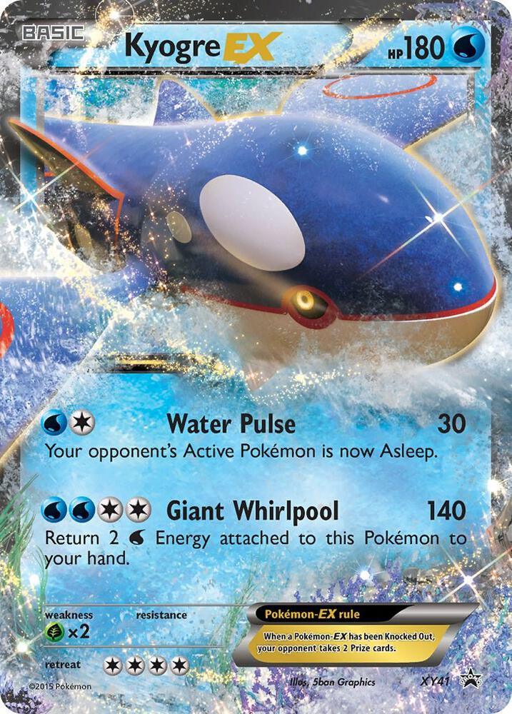 XY-P XY41 Kyogre EX
