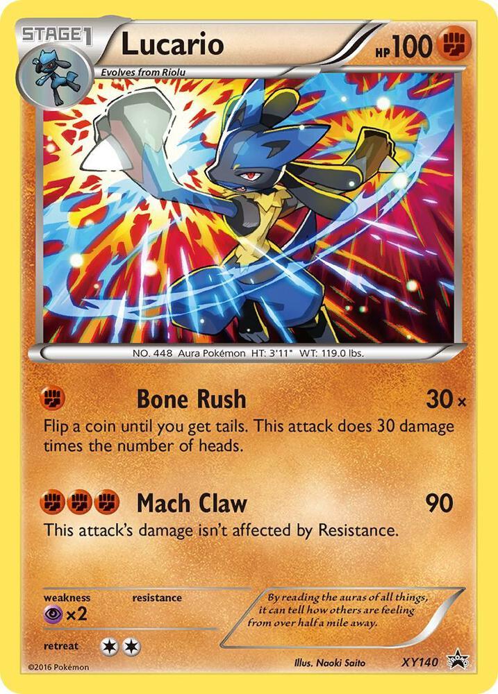 XY-P XY140 Lucario - XY141