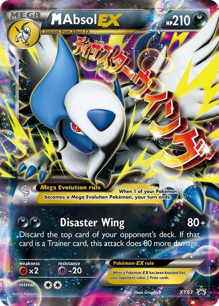 XY-P XY63 M Absol EX - XY63