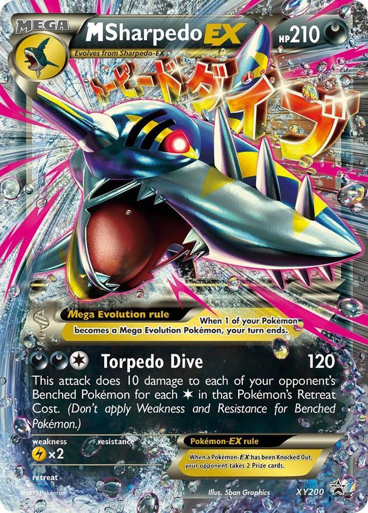 XY-P XY200 M Sharpedo EX - XY201