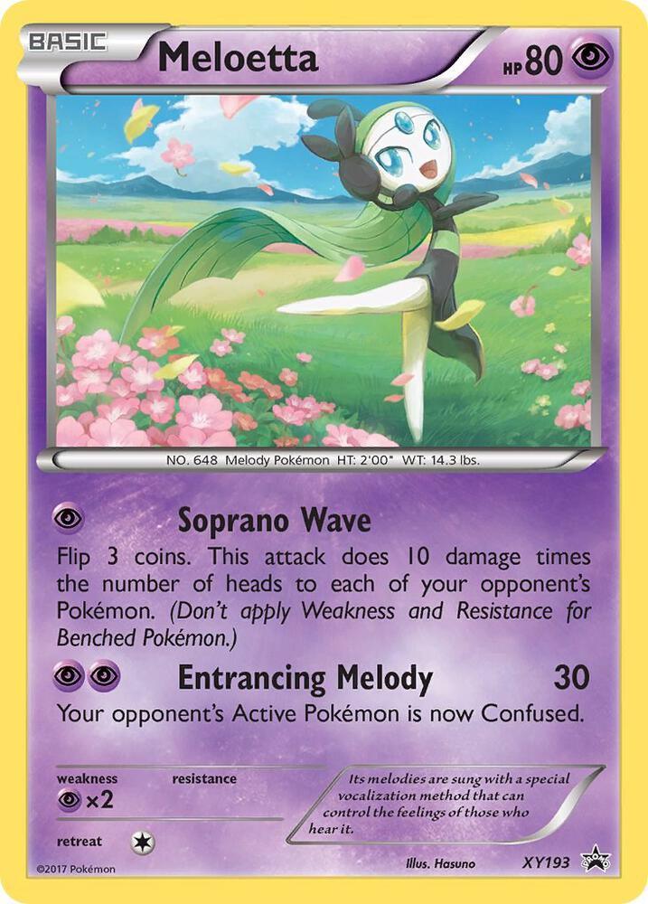XY-P XY193 Meloetta - XY193