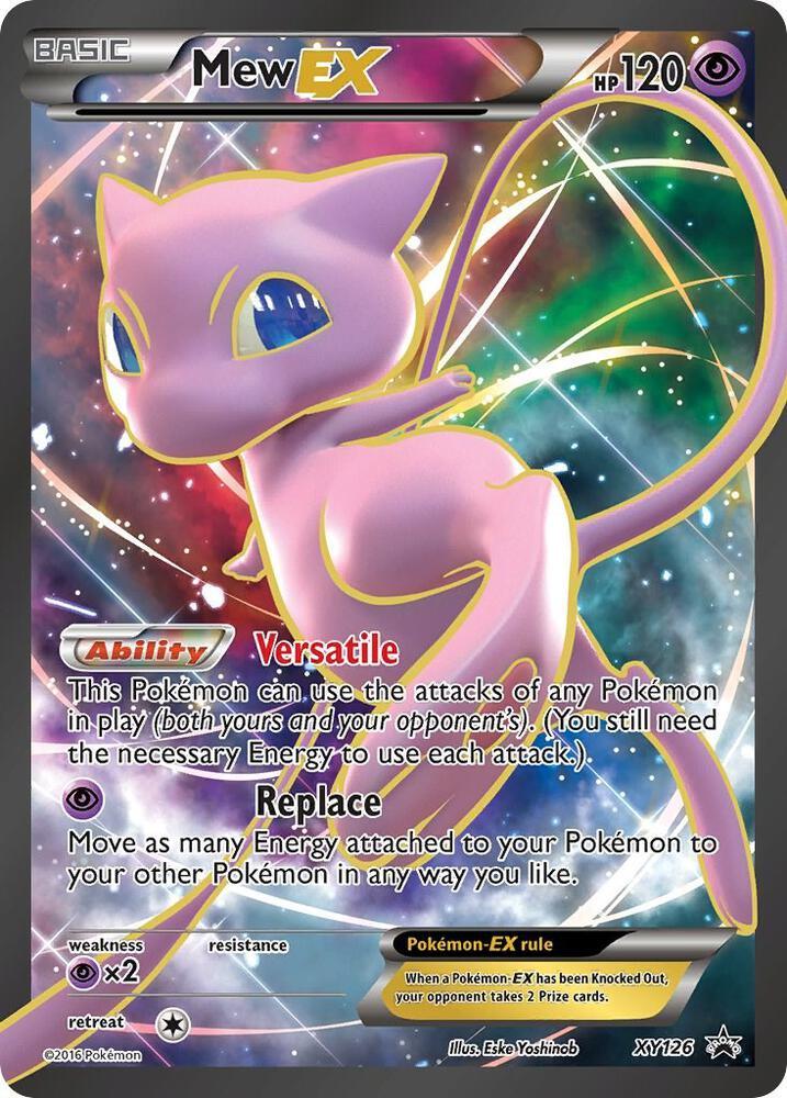 XY-P XY126 Mew EX - XY127