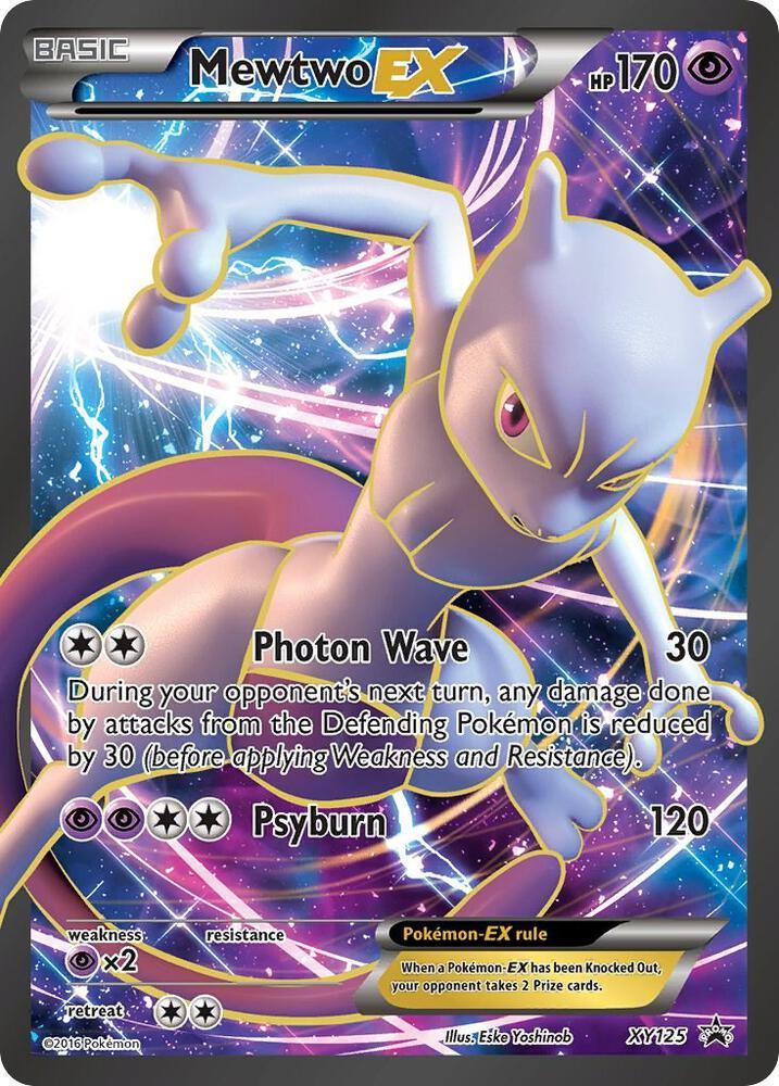 XY-P XY125 Mewtwo EX - XY126