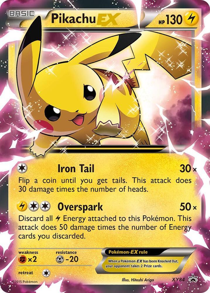 XY-P XY84 Pikachu EX - XY84