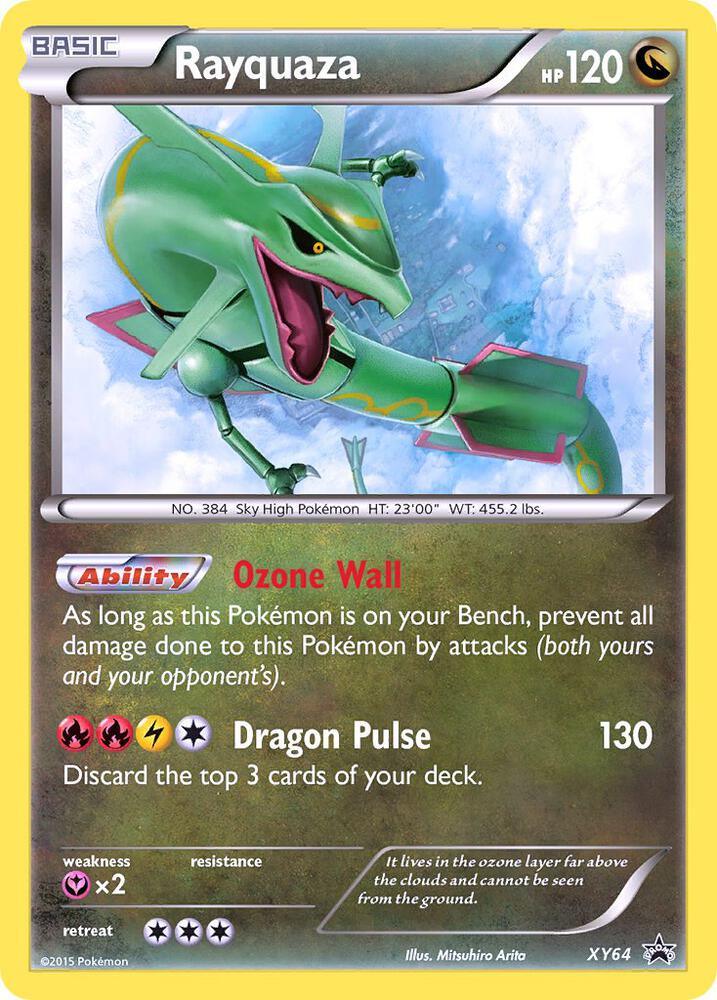 XY-P XY64 Rayquaza - XY64