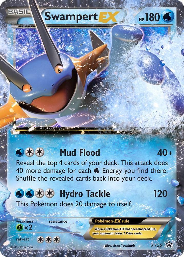 XY-P XY55 Swampert EX - XY55