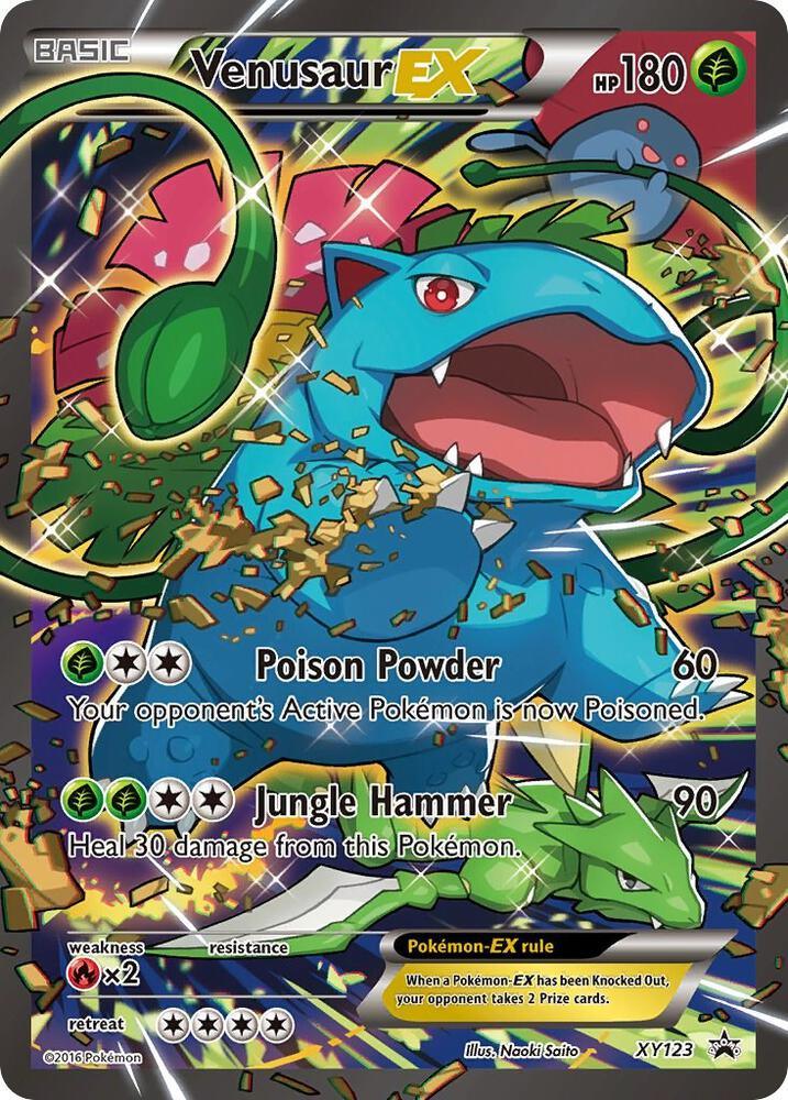 XY-P XY123 Venusaur EX - XY124