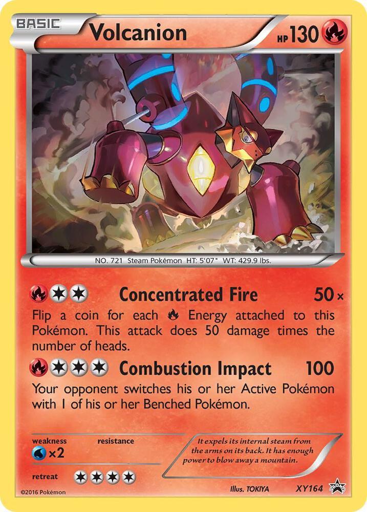 XY-P XY164 Volcanion - XY164