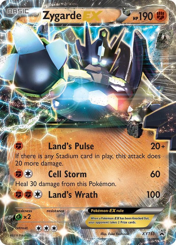 XY-P XY151 Zygarde EX