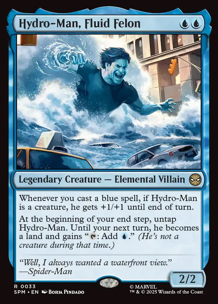 SPM 033 Hydro-Man, Fluid Felon R