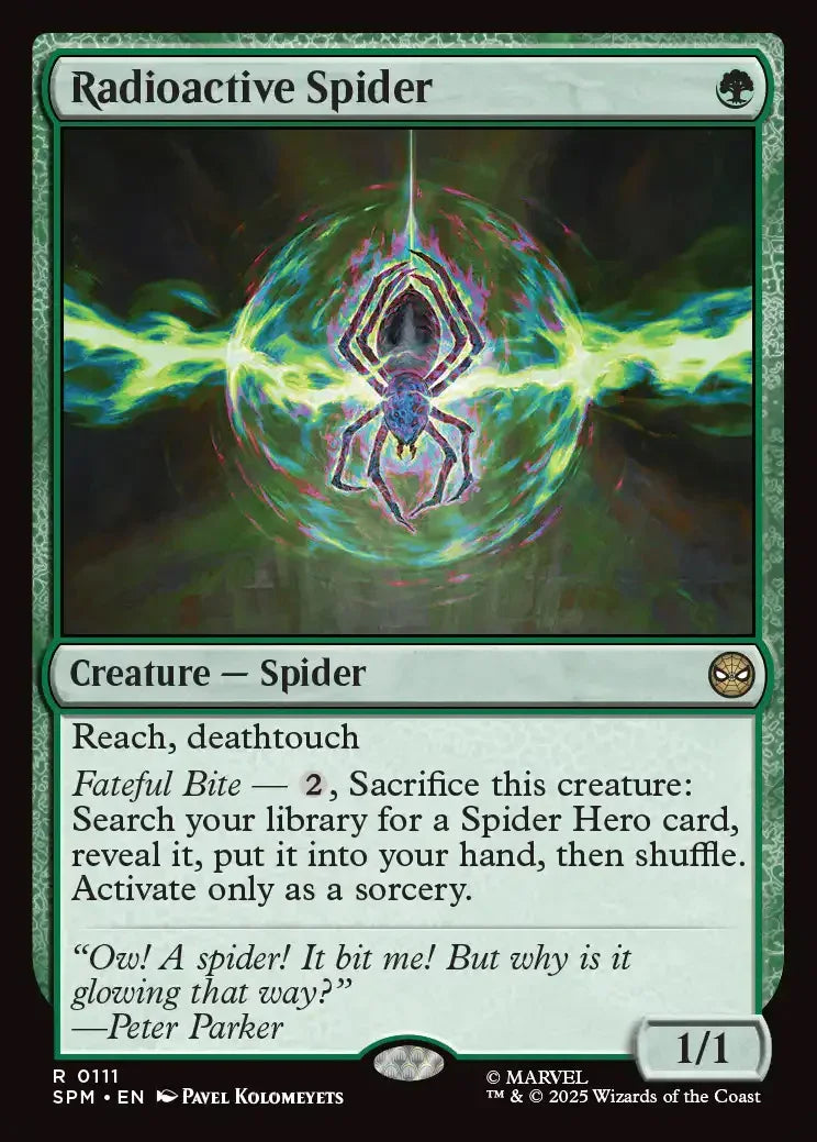 SPM 111 Radioactive Spider R