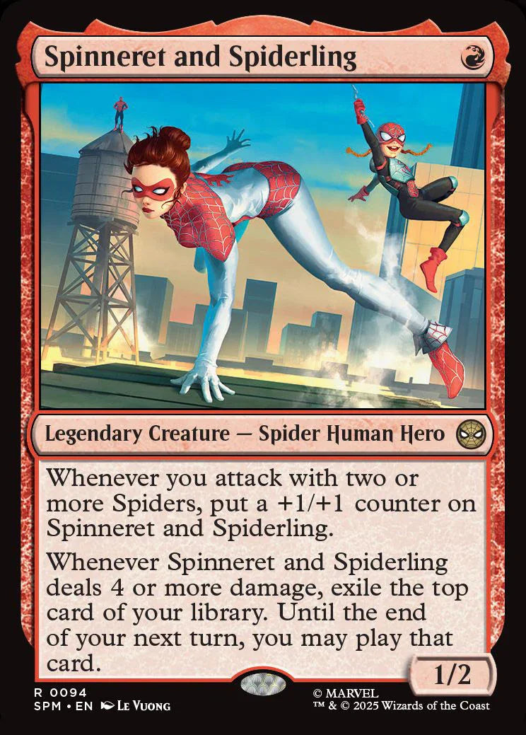 SPM 094 Spinneret and Spiderling R