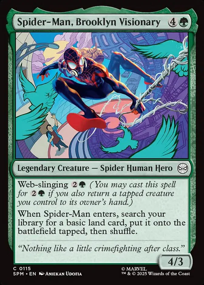SPM 115 Spider-Man, Brooklyn Visionary C