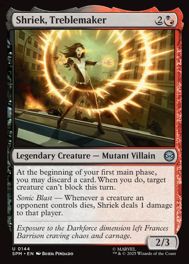 SPM 144 Shriek, Treblemaker U