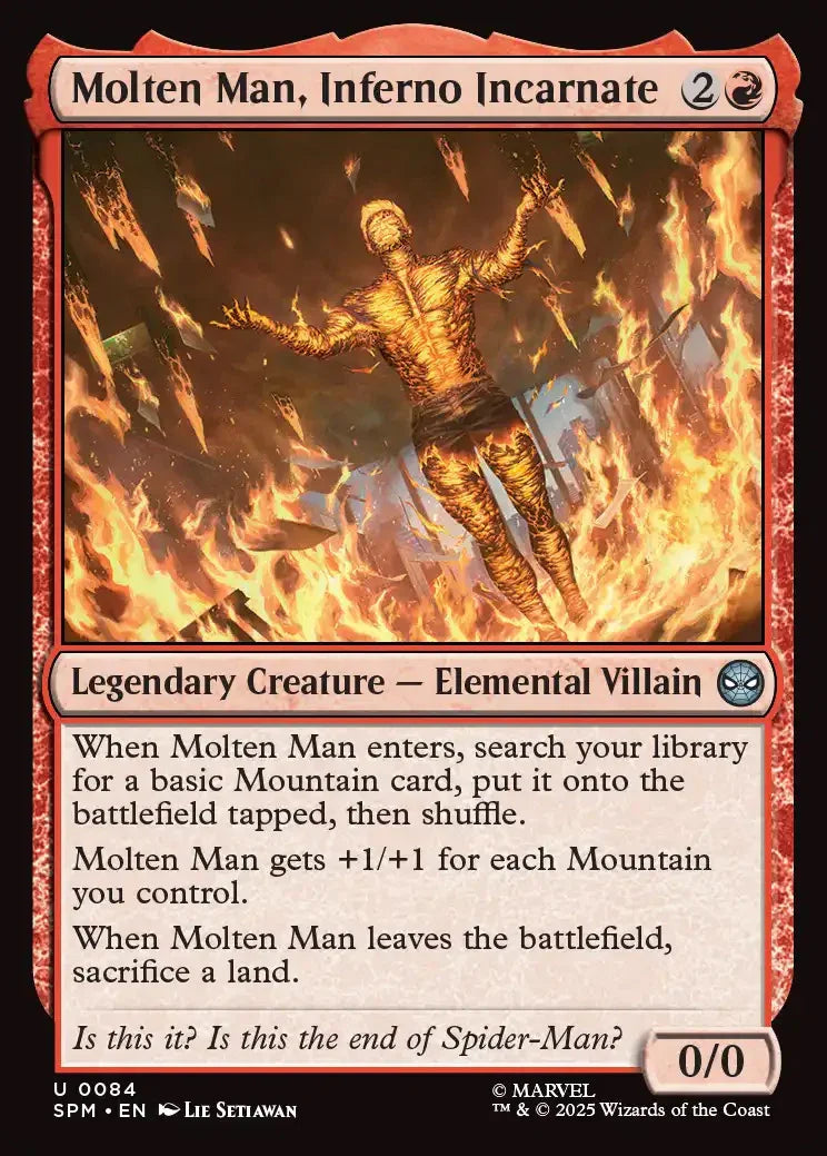 SPM 084 Molten Man, Inferno Incarnate U