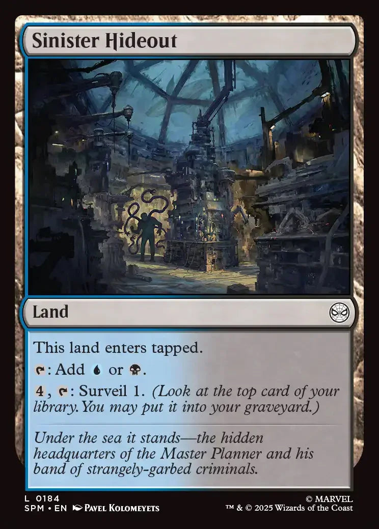 SPM 184 Sinister Hideout C