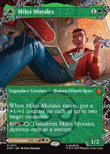 SPM 211 Miles Morales (0211 - Borderless) M