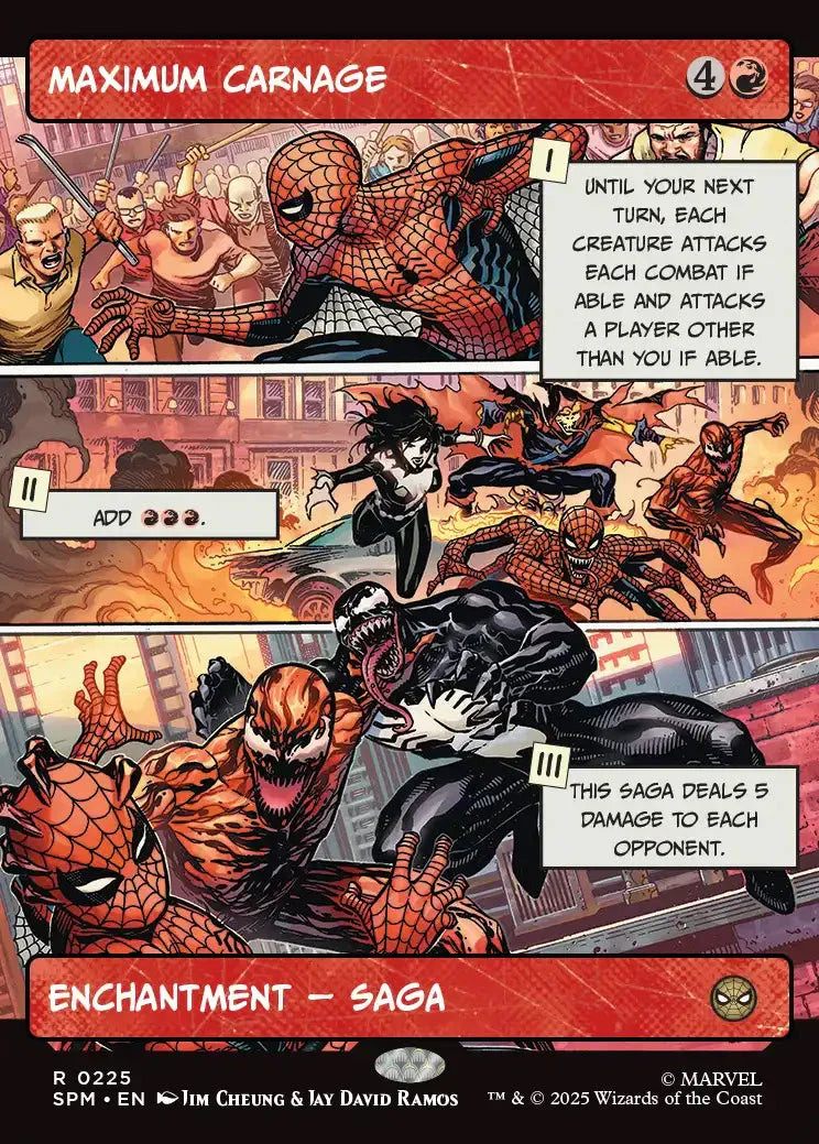 SPM 225 Maximum Carnage (0225 - Borderless) R