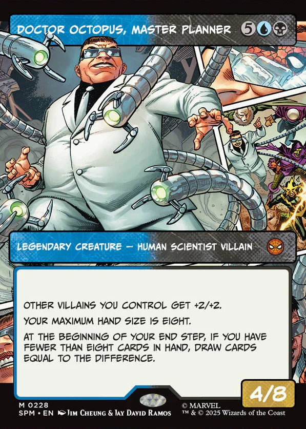 SPM 228 Doctor Octopus, Master Planner (0228 - Borderless) M