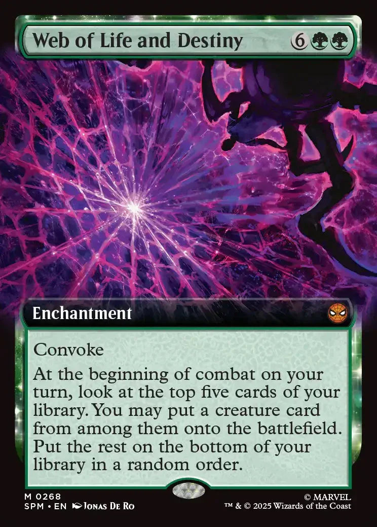 SPM 268 Web of Life and Destiny (0268 - Extended Art) M