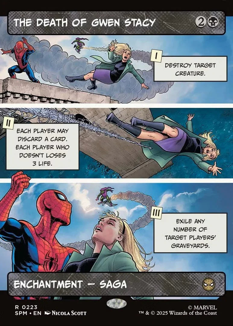 SPM 223 The Death of Gwen Stacy (0223 - Borderless) R