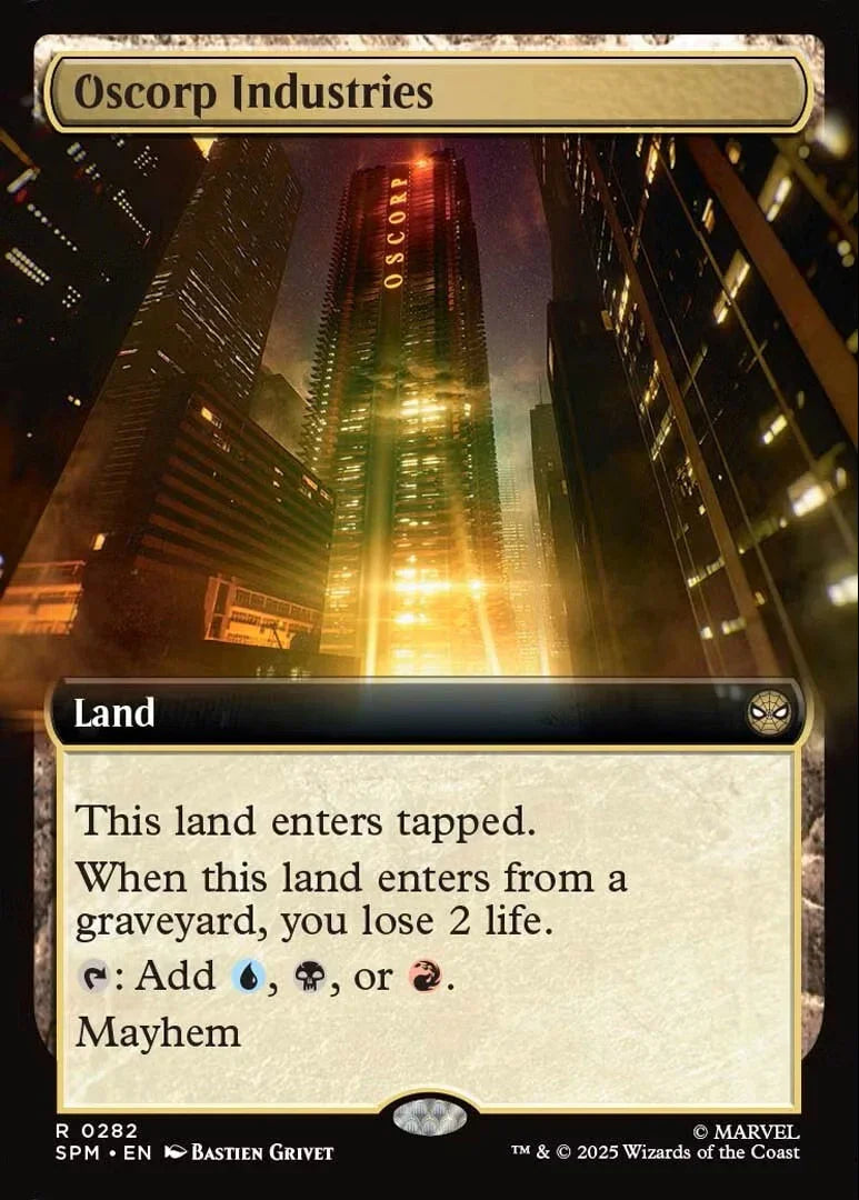 SPM 282 Oscorp Industries (0282 - Extended Art) R