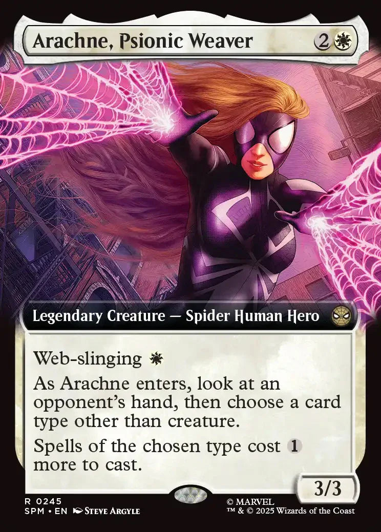 SPM 245 Arachne, Psionic Weaver (0245 - Extended Art) R