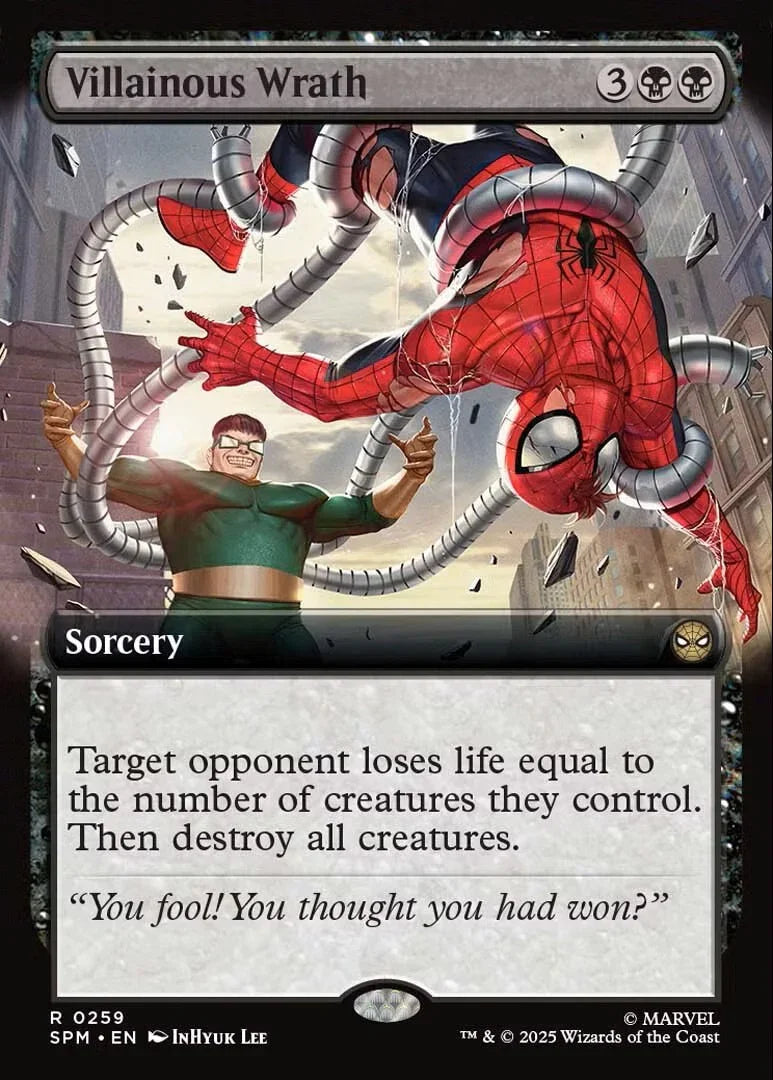SPM 259 Villainous Wrath (0259 - Extended Art) R