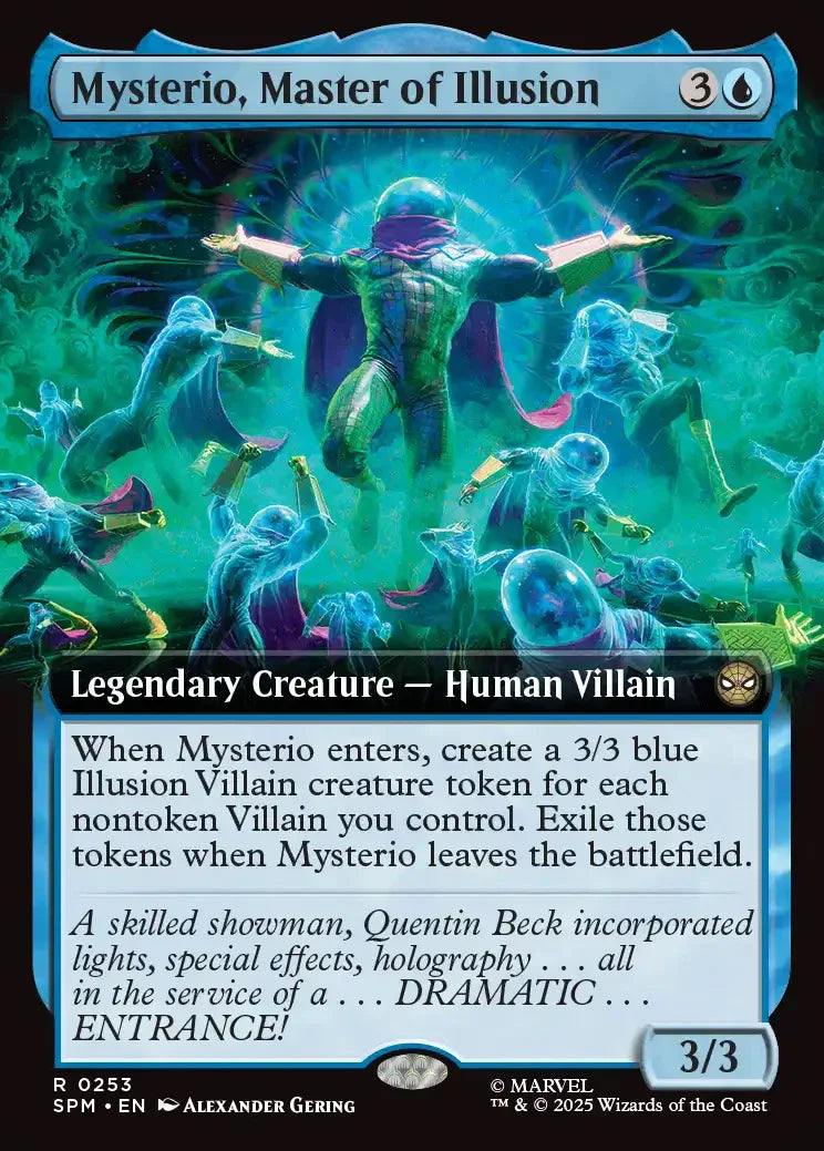 SPM 253 Mysterio, Master of Illusion (0253 - Extended Art) R