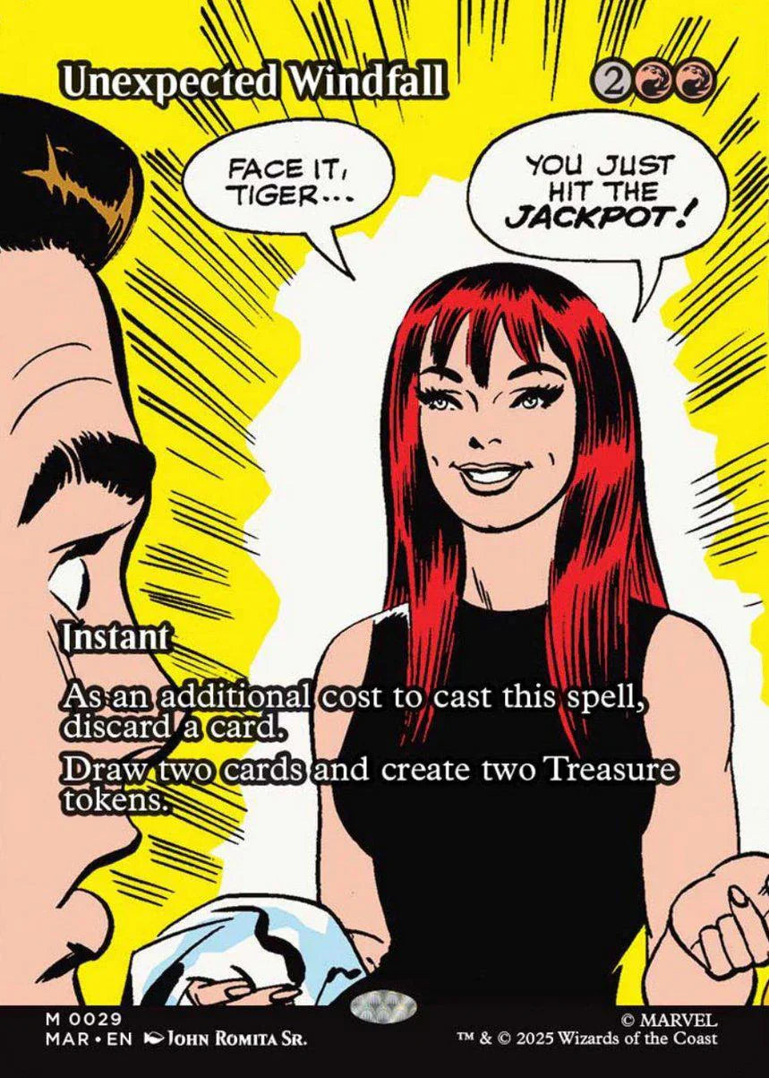 MAR 029 Unexpected Windfall M