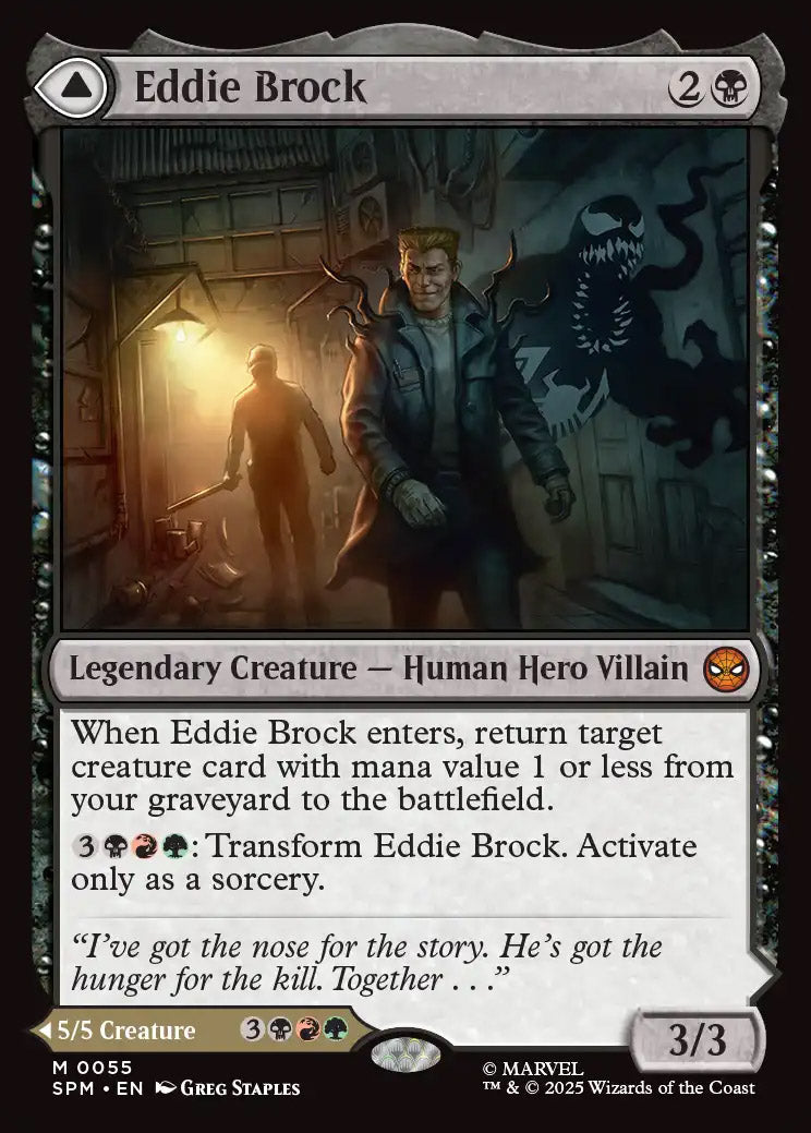 [Foil] SPM 055 Eddie Brock M