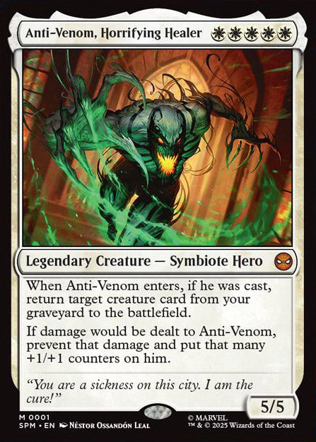 [Foil] SPM 001 Anti-Venom, Horrifying Healer M