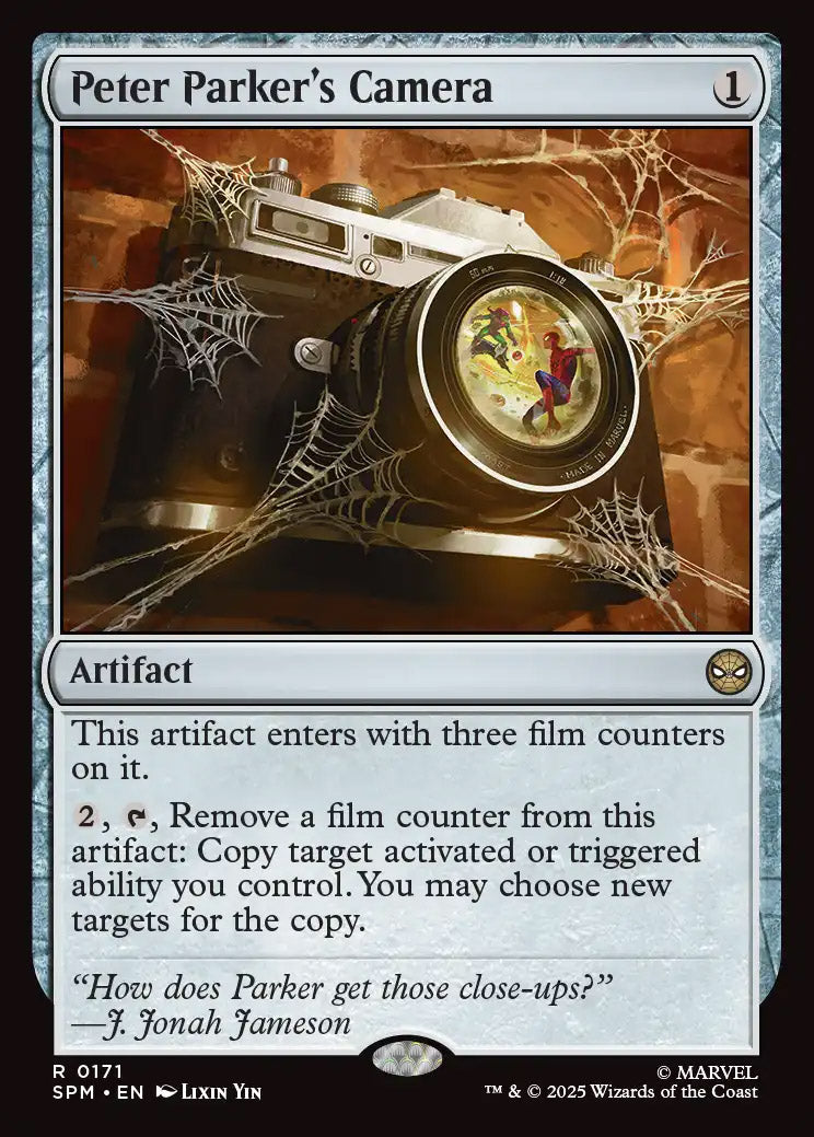 [Foil] SPM 171 Peter Parker's Camera R