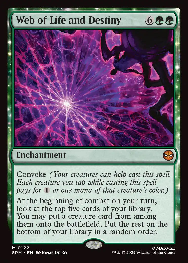 [Foil] SPM 122 Web of Life and Destiny M