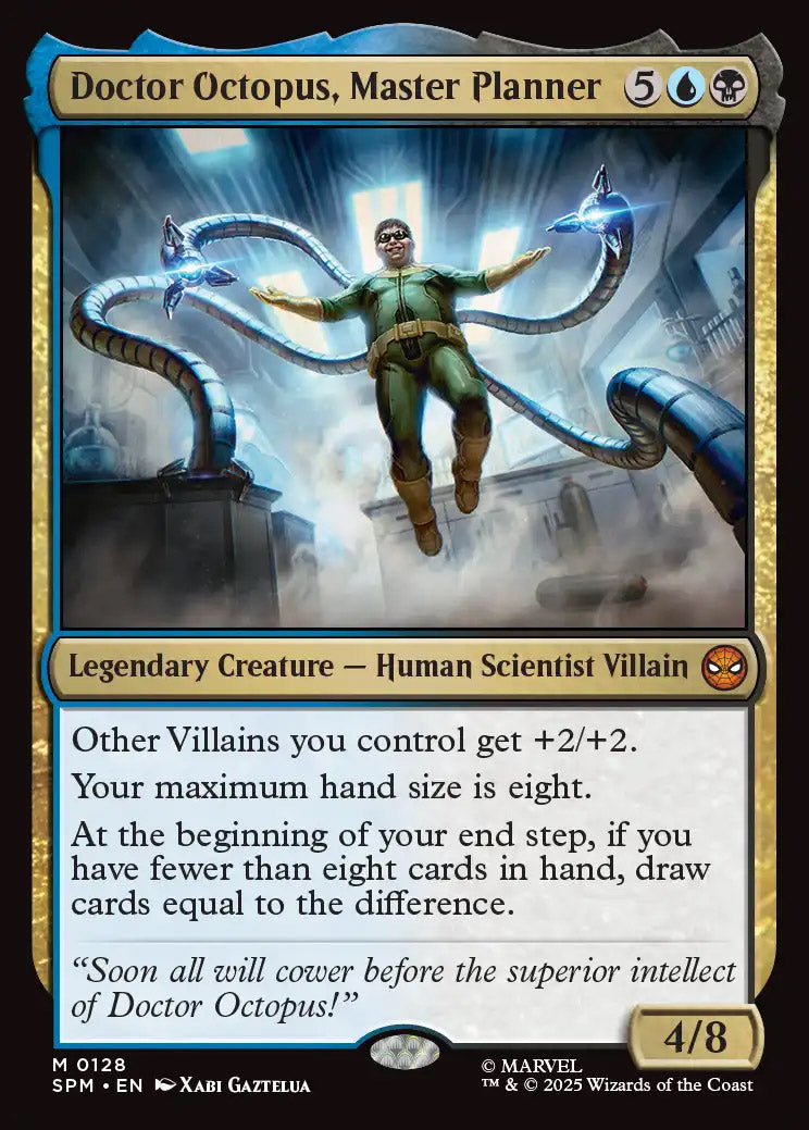 [Foil] SPM 128 Doctor Octopus, Master Planner M