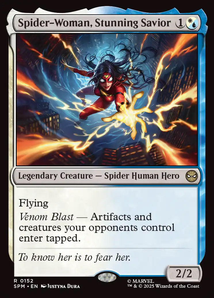 [Foil] SPM 152 Spider-Woman, Stunning Savior R