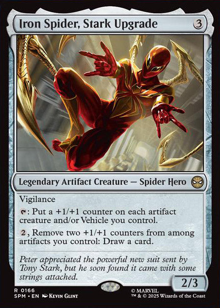 [Foil] SPM 166 Iron Spider, Stark Upgrade R