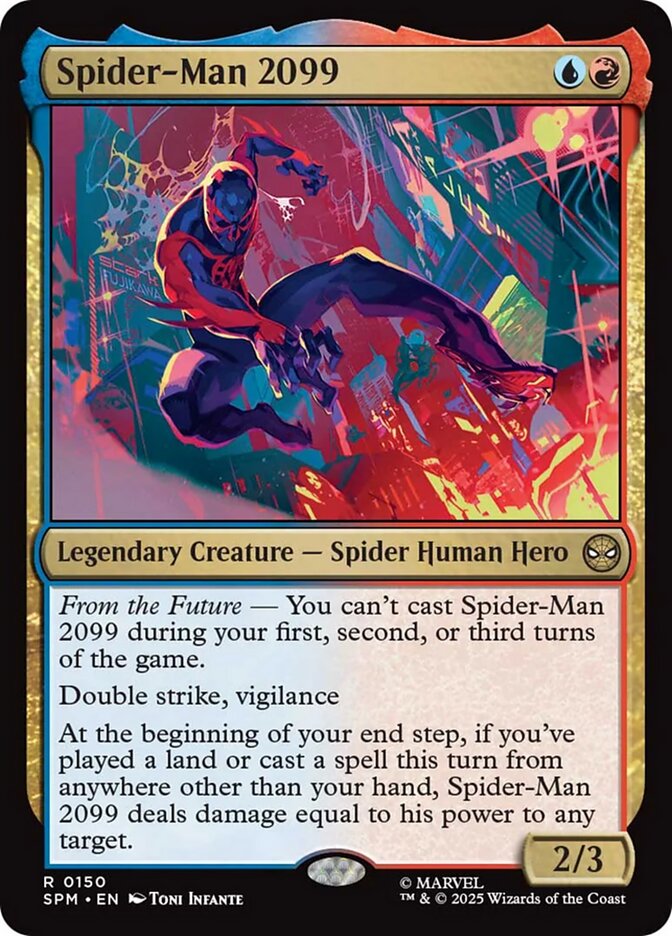 [Foil] SPM 150 Spider-Man 2099 R